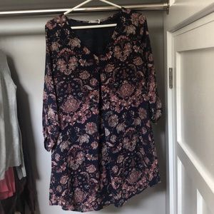 Lush paisley dress